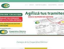 Tablet Screenshot of concordia.com.ar