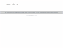 Tablet Screenshot of concordia.cat