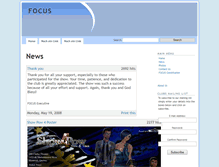 Tablet Screenshot of focus.concordia.ca