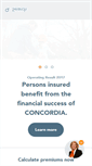 Mobile Screenshot of concordia.ch