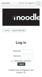 Mobile Screenshot of moodle.concordia.ca
