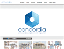 Tablet Screenshot of concordia.com
