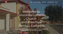 Desktop Screenshot of concordia.org