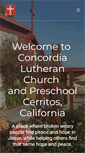 Mobile Screenshot of concordia.org