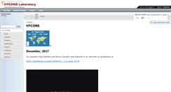 Desktop Screenshot of hycons.encs.concordia.ca